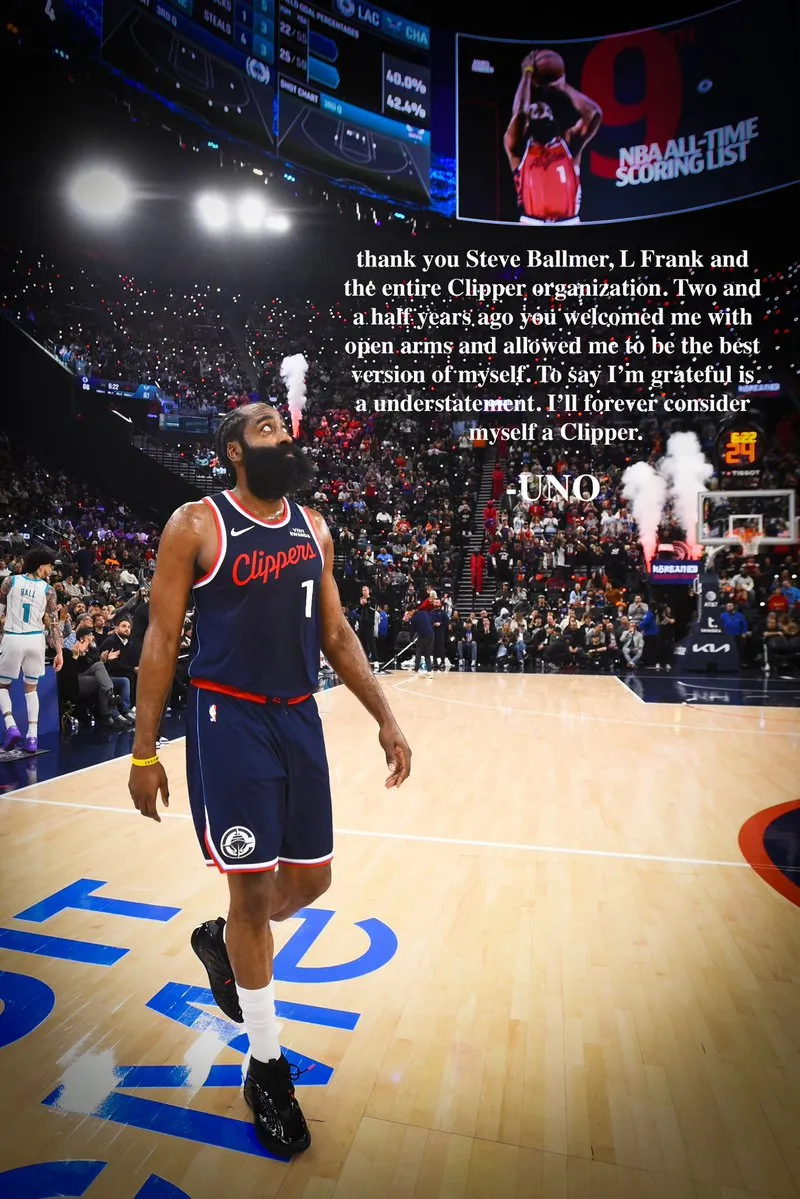 James Harden in Clippers